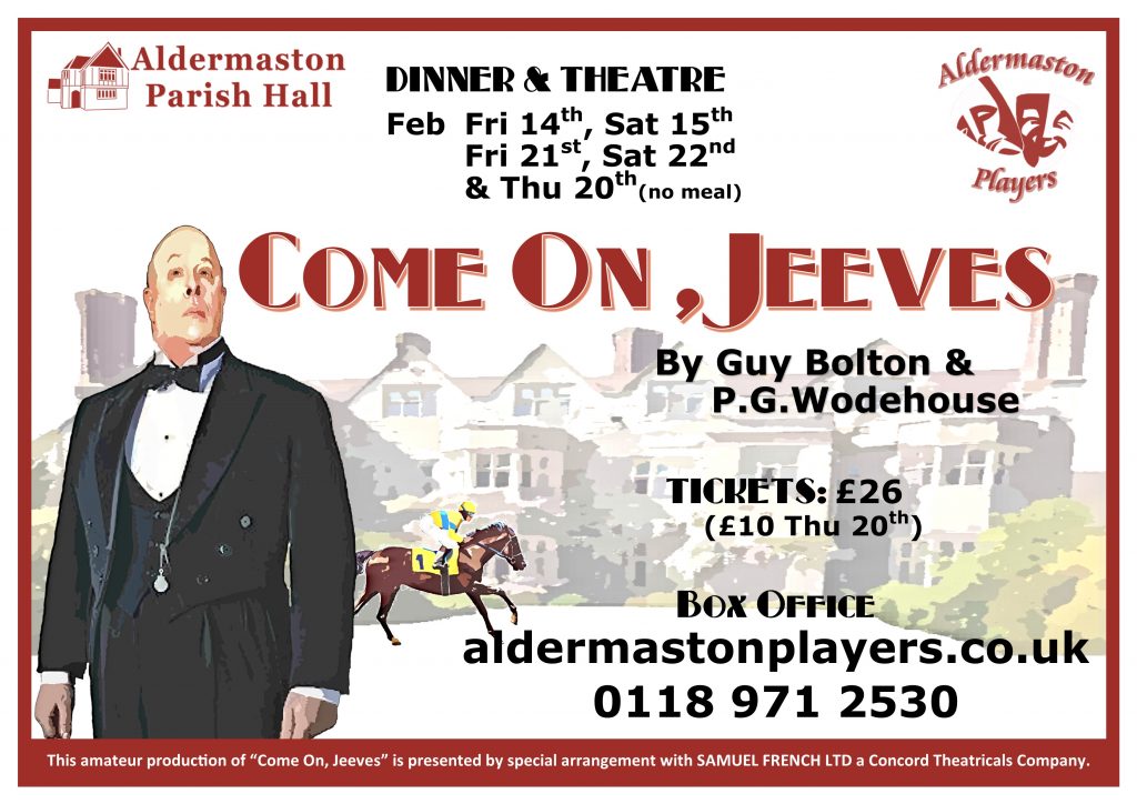 Come On Jeeves - aldermaston Players